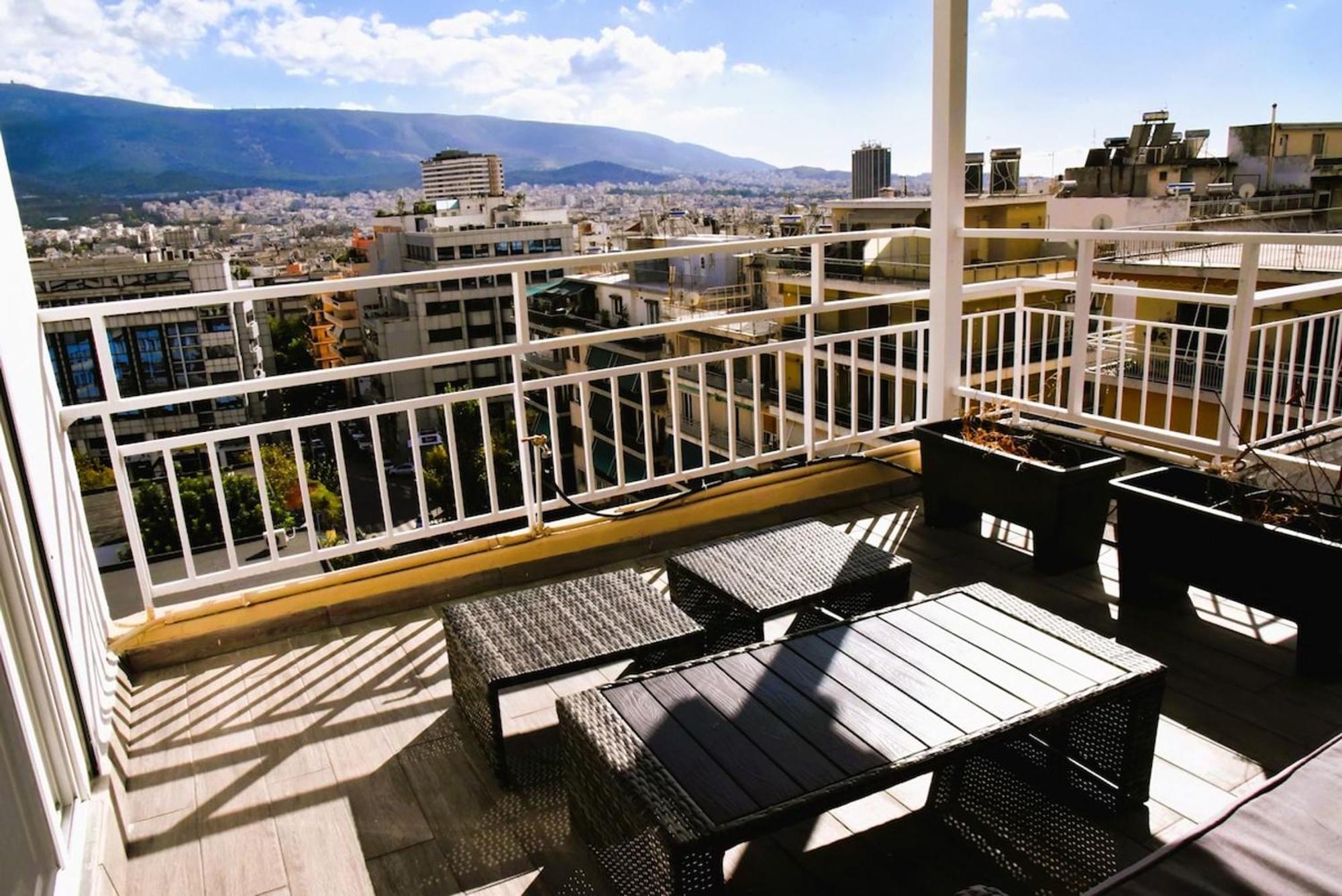 Tiny Rooftop Apartment Афіни Екстер'єр фото