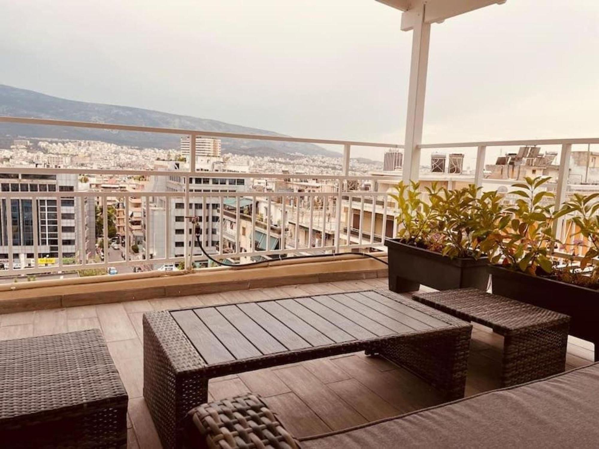 Tiny Rooftop Apartment Афіни Екстер'єр фото